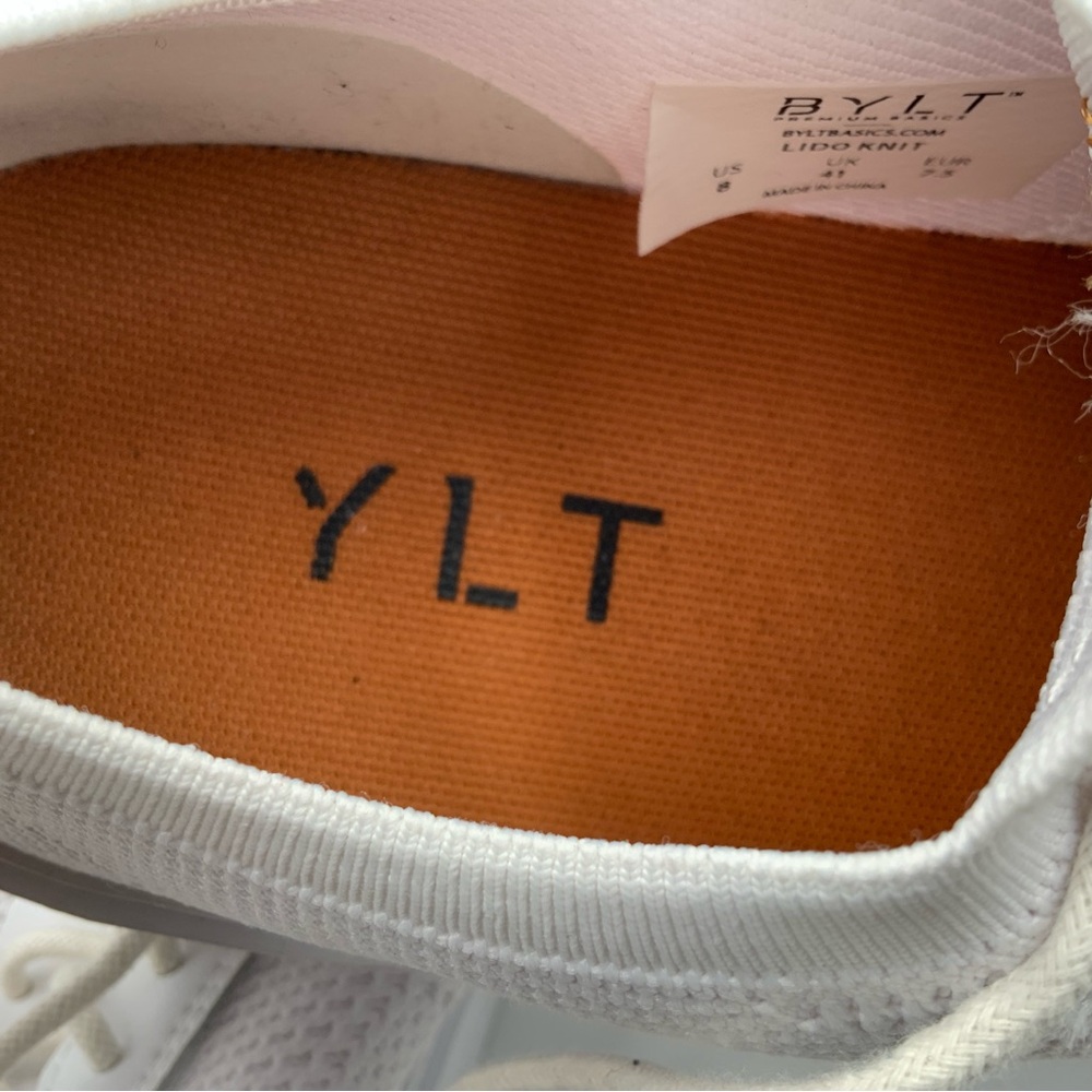 BYLT Basics White Sneakers - Picture 10 of 10